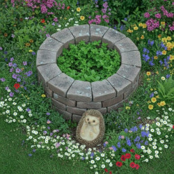 Hérisson en boule de 13,5 cm