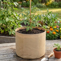 Sac de culture et plantation en tissu