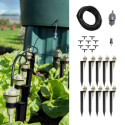 Kit arrosage goutte à goutte 10 Goutteurs Iriso avec supports