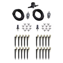 Kit réserve 20 goutteurs Iriso avec supports + 1 robinet offert