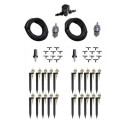 pied goutteur autonome iriso dans un potager 