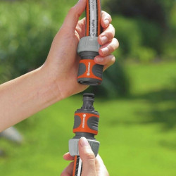 Connexion pour 2 tuyaux d'arrosage Gardena