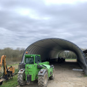 Abris tunnel agricole