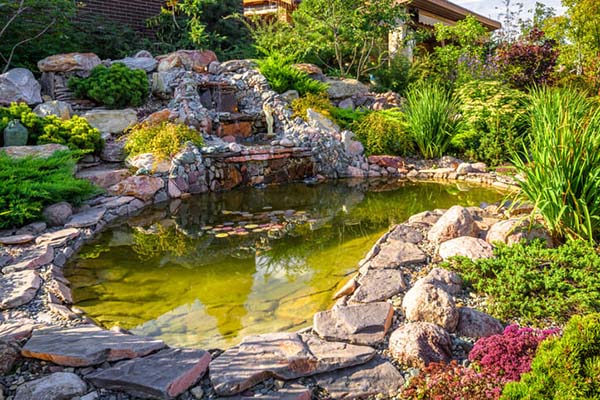 bassin de jardin de 150 cm de profondeur