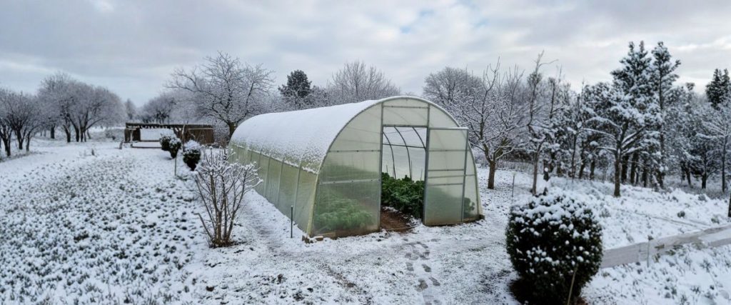 comment chauffer une serre dans la neige