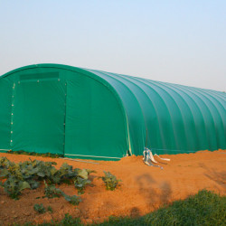 Tunnel agricole largeur 8m