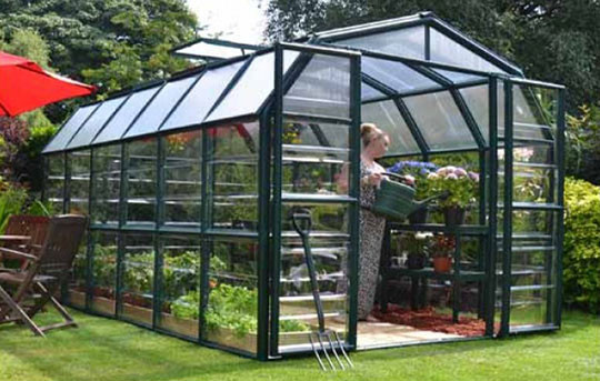 Serre de jardin en polycarbonate Rion Grand Gardener 10,38 m²
