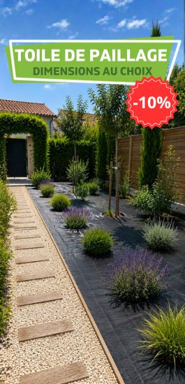 Toile de paillage en promotion