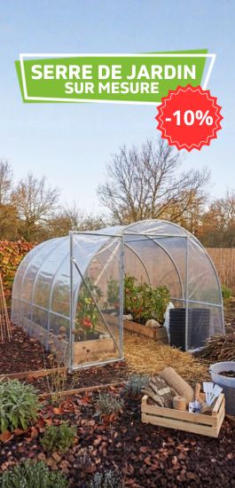 Promotion sur les serres de jardin tunnel