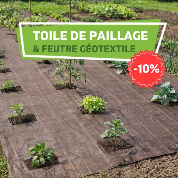Toile de paillage en promotion
